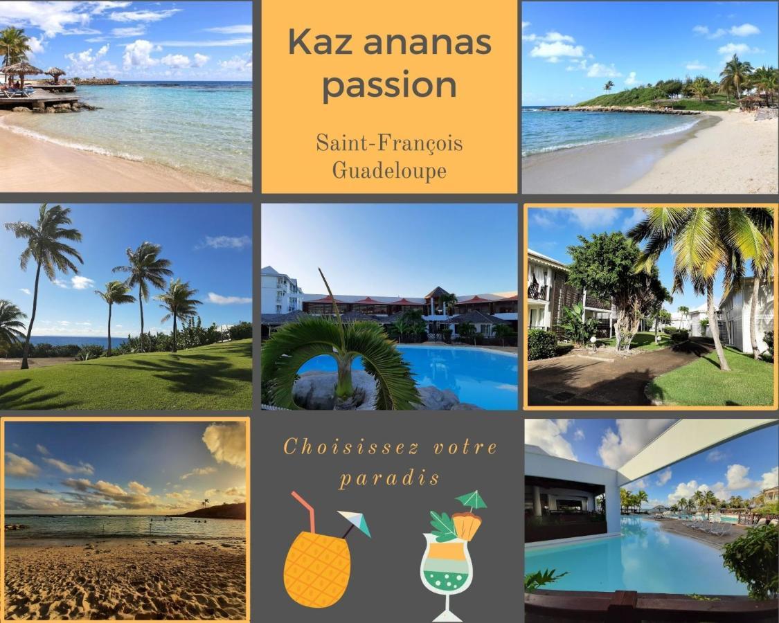 F3 _ Kaz Ananas Passion Au Manganao Apartment Saint-Francois  Ngoại thất bức ảnh